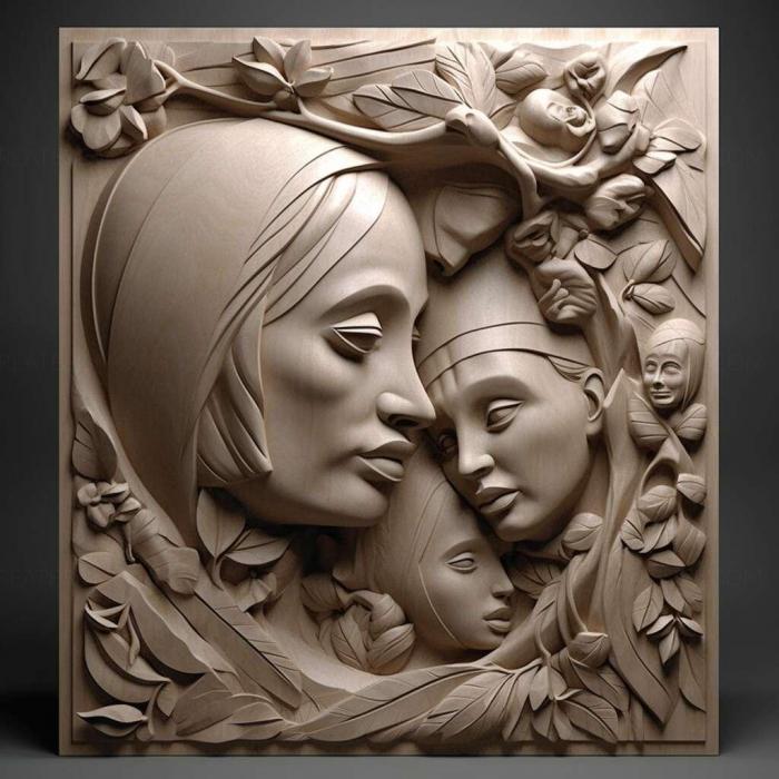 نموذج ثلاثي الأبعاد لآلة CNC 3D Art 